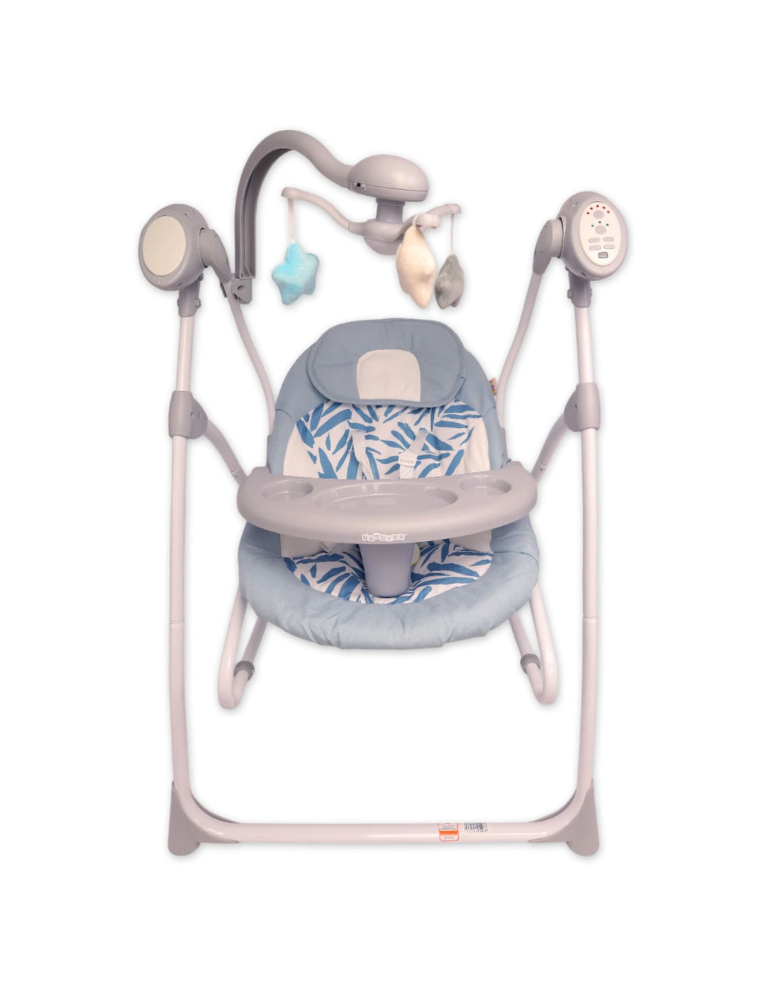 Newborn Electric Foldable Swing and Rocker Bambies Blue BM-SW-007 at Zubaidas Pakistan