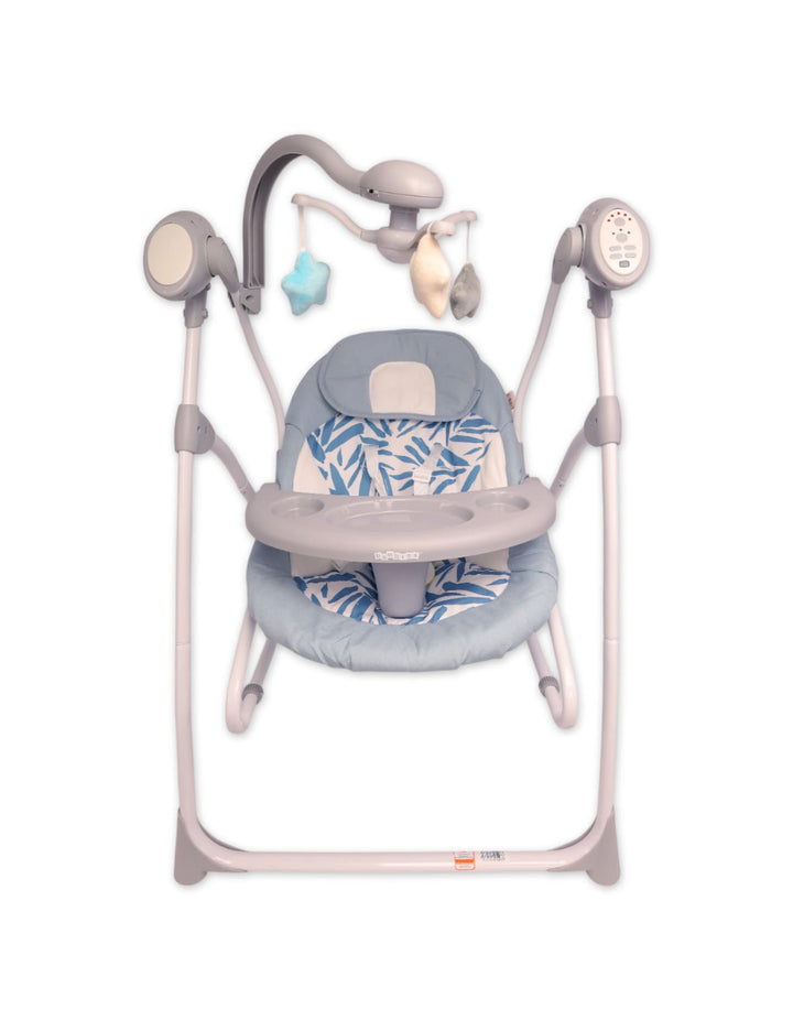 Newborn Electric Foldable Swing and Rocker Bambies Blue BM-SW-007 at Zubaidas Pakistan