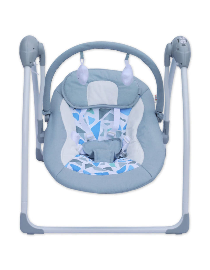 Newborn Electric Foldable Swings Bambies Blue BM-SW-003 at Zubaidas