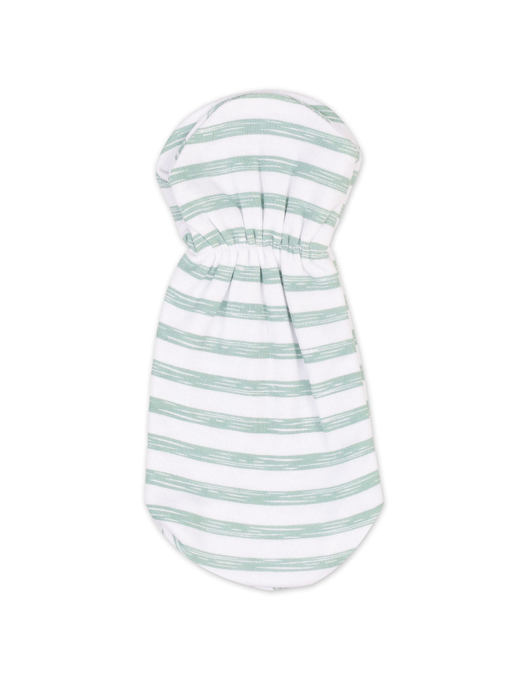 Newborn Feeder Cover Bambies Marine Green Stripes at Zubaidas