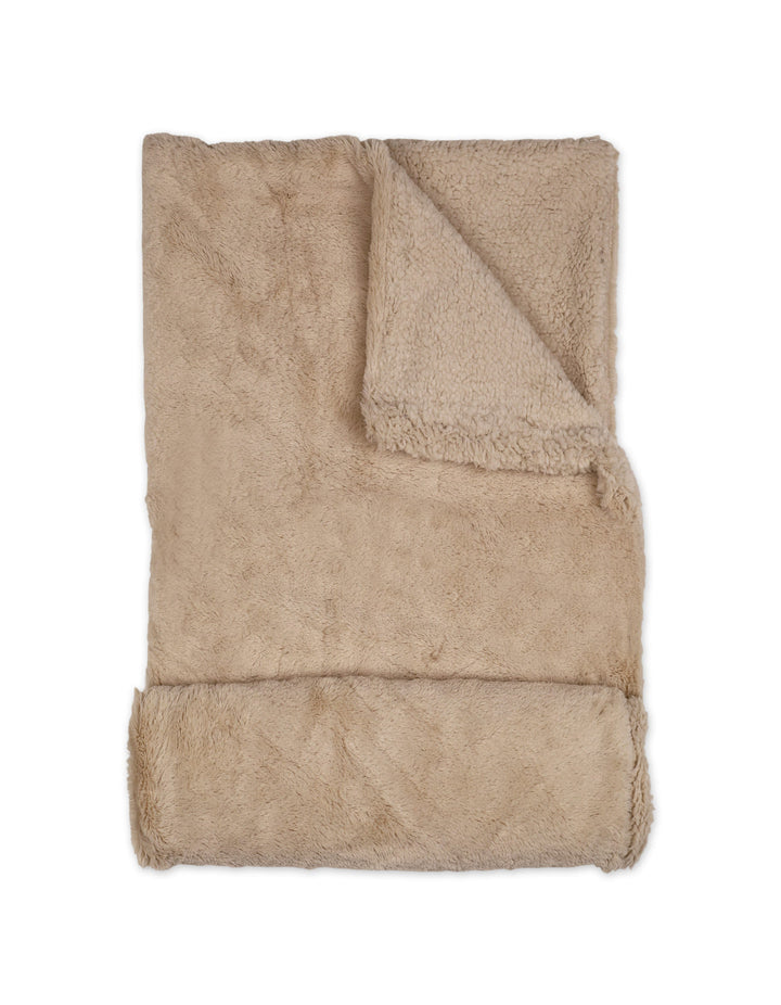 Newborn Fluffy Blanket Beige at Zubaidas