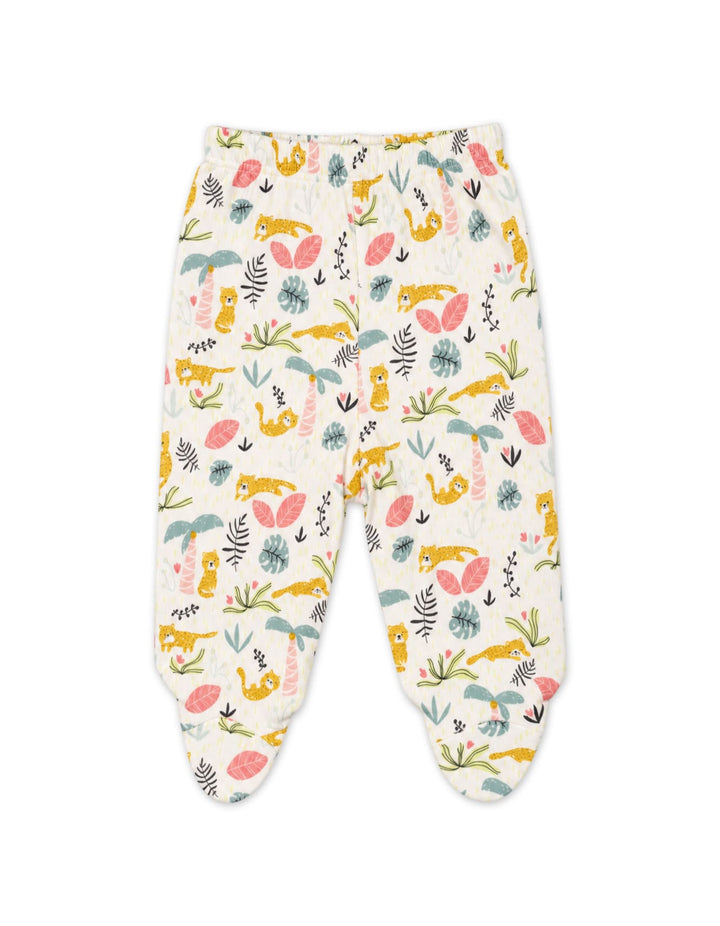 Newborn Gift Set 5 Pcs Safari Off White at Zubaidas Official Pakistan