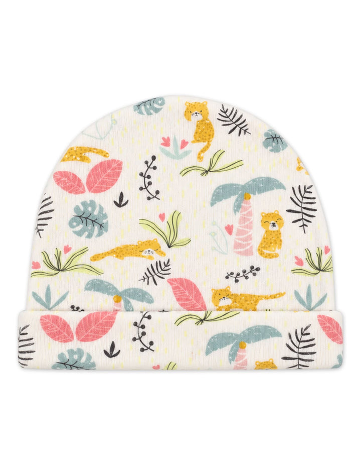 Newborn Gift Set 5 Pcs Safari Off White at Zubaidas Best Online Baby and Kids Store in Pakistan