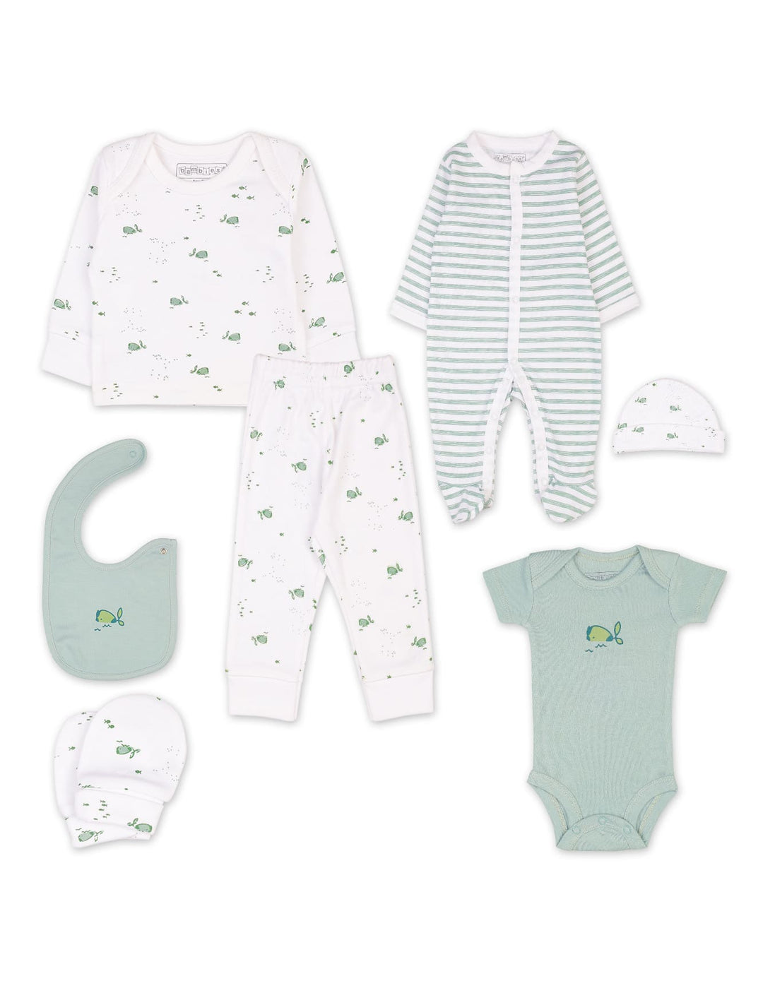 Newborn Gift Set 7 Pieces Bambies Marine at Zubaidas