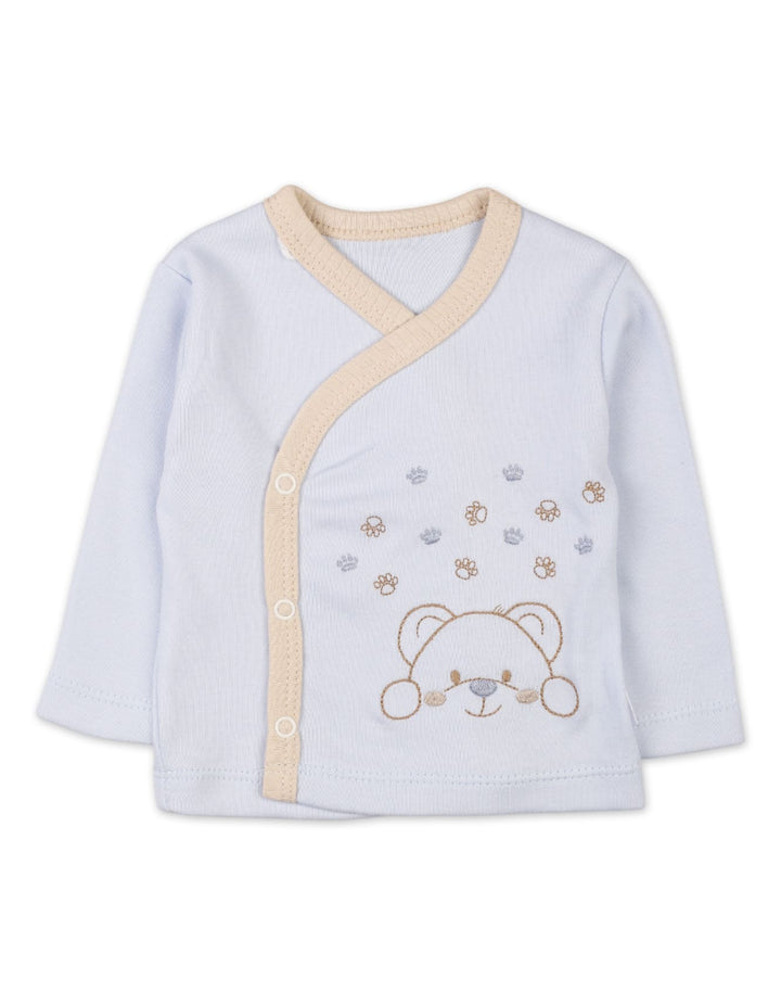 Infant Gift Set Embroidered Bear Motif Premium Turkish Collection at Zubaidas Online Pakistan