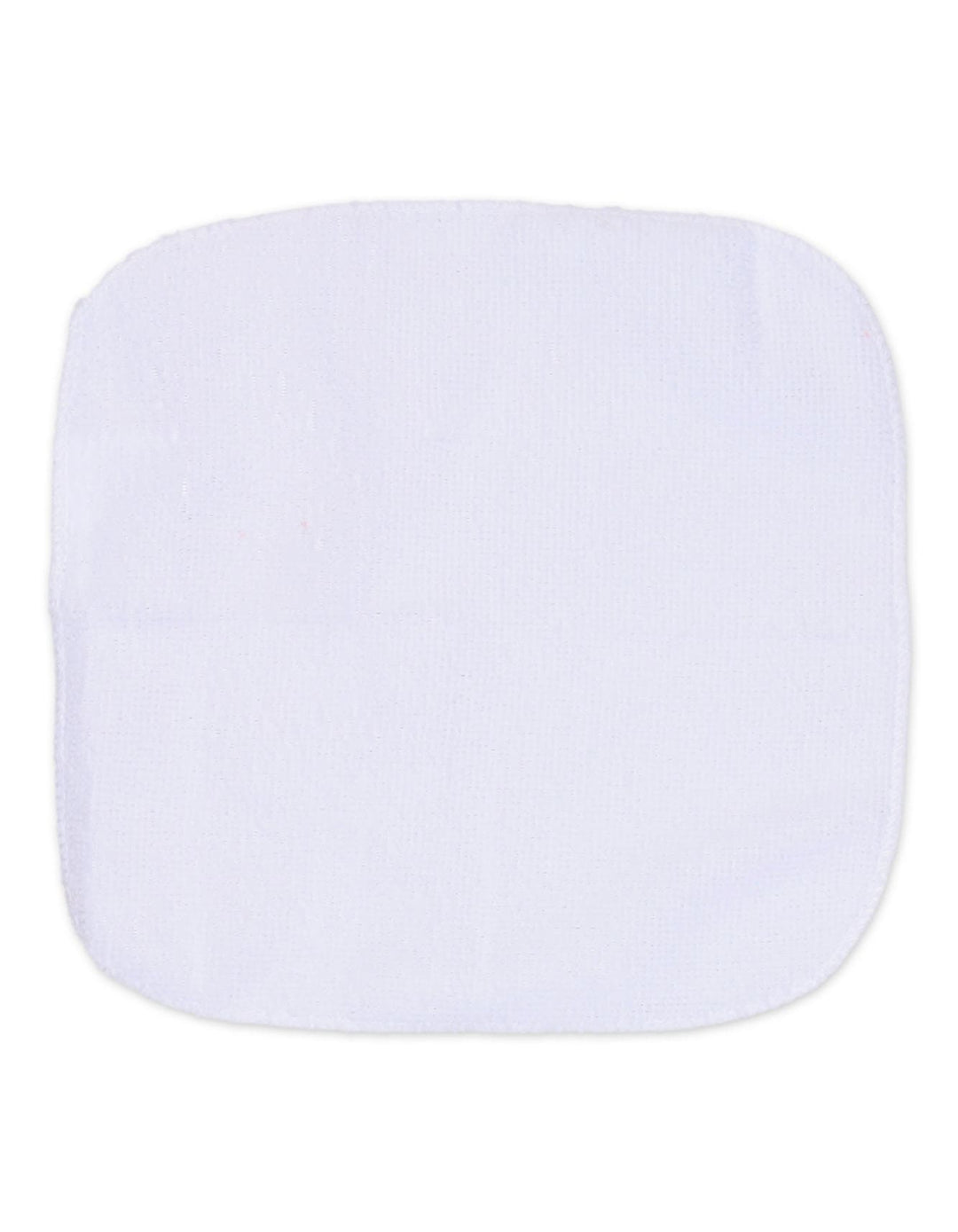Newborn Girl Bath Towel and Washcloth Set Floral Peach and White at Zubaidas Number 1 Baby Store in Pakistan