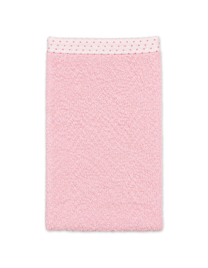Newborn Girl Bath Towel Hooded Love and Heart Pink and Off White at Zubaidas Best Online Baby and Kids Store in Pakistan
