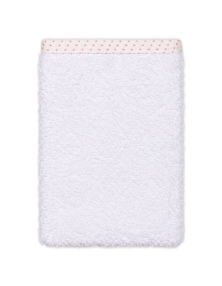 Newborn Girl Bath Towel Hooded White and Pink at Zubaidas Best Online Baby and Kids Store in Pakistan