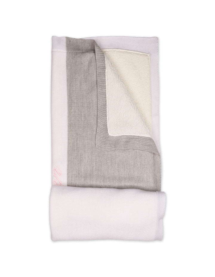 Newborn Girl Blanket Queen Pink and White at Zubaidas Online Pakistan