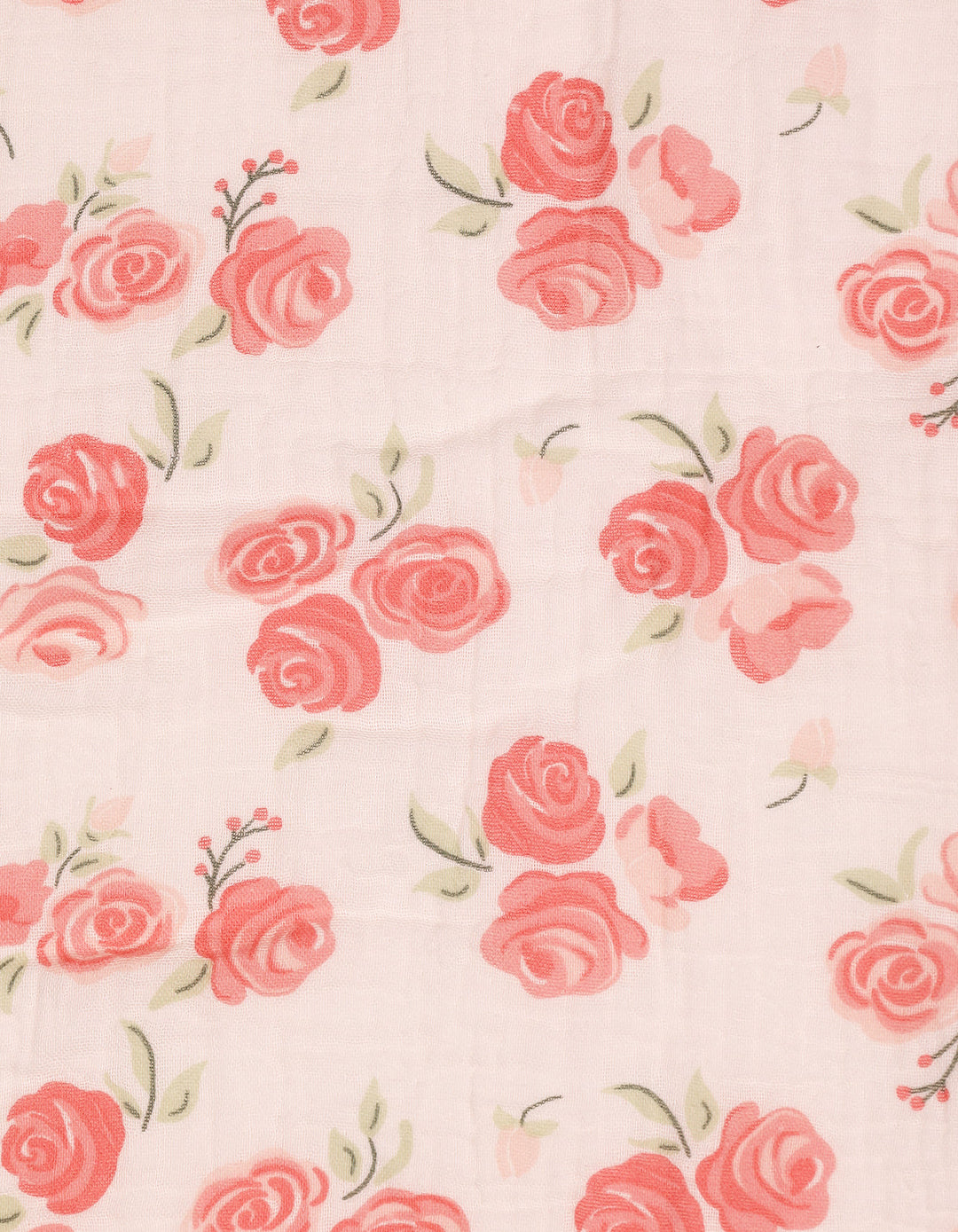 Newborn Girl Blanket Rose Pink and Red at Zubaidas Official Pakistan