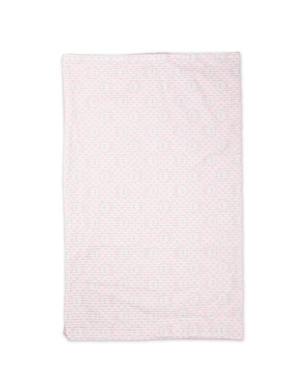 Newborn Girl Blanket with Soft Toy Bunny Light Pink at Zubaidas Official Pakistan