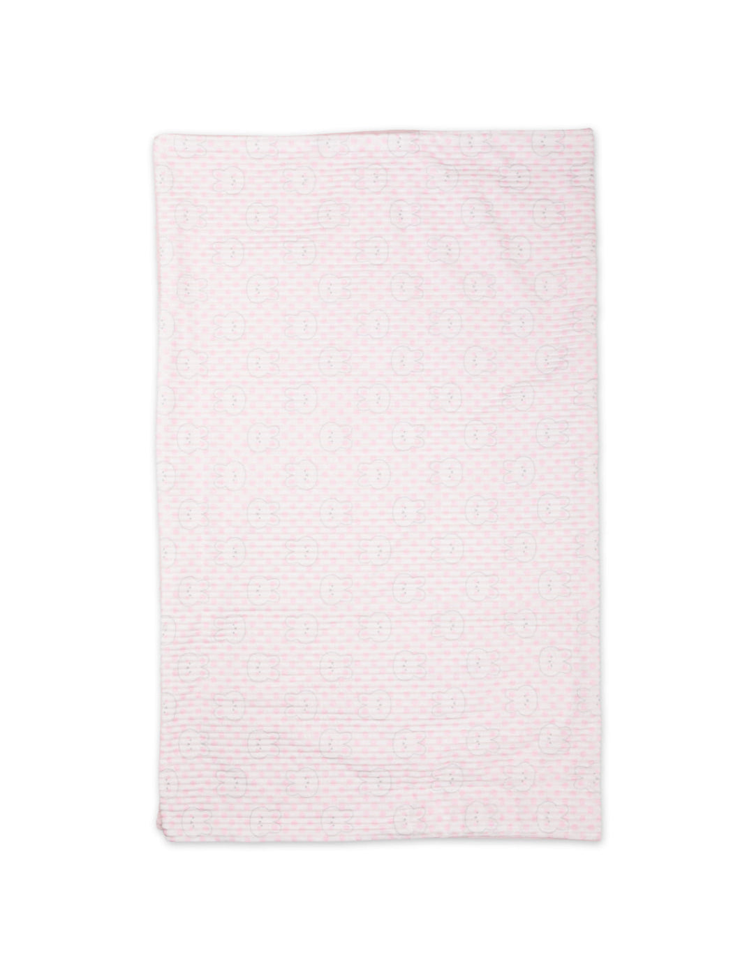 Newborn Girl Blanket with Soft Toy Bunny Light Pink at Zubaidas Official Pakistan