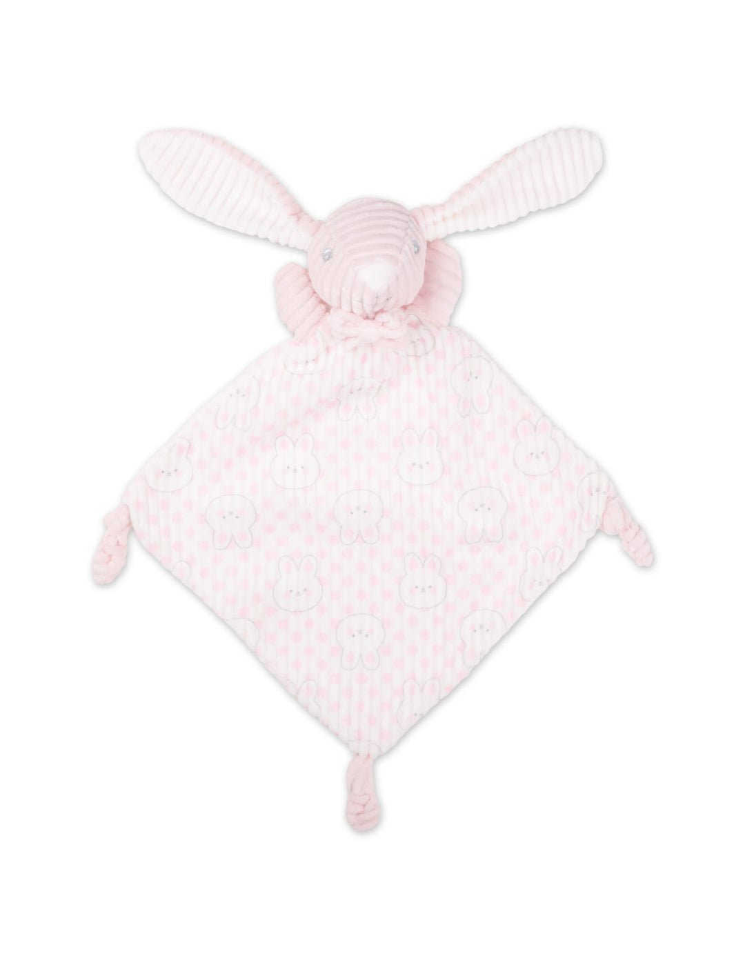 Newborn Girl Blanket with Soft Toy Bunny Light Pink at Zubaidas Best Baby and Kids Store in Pakistan