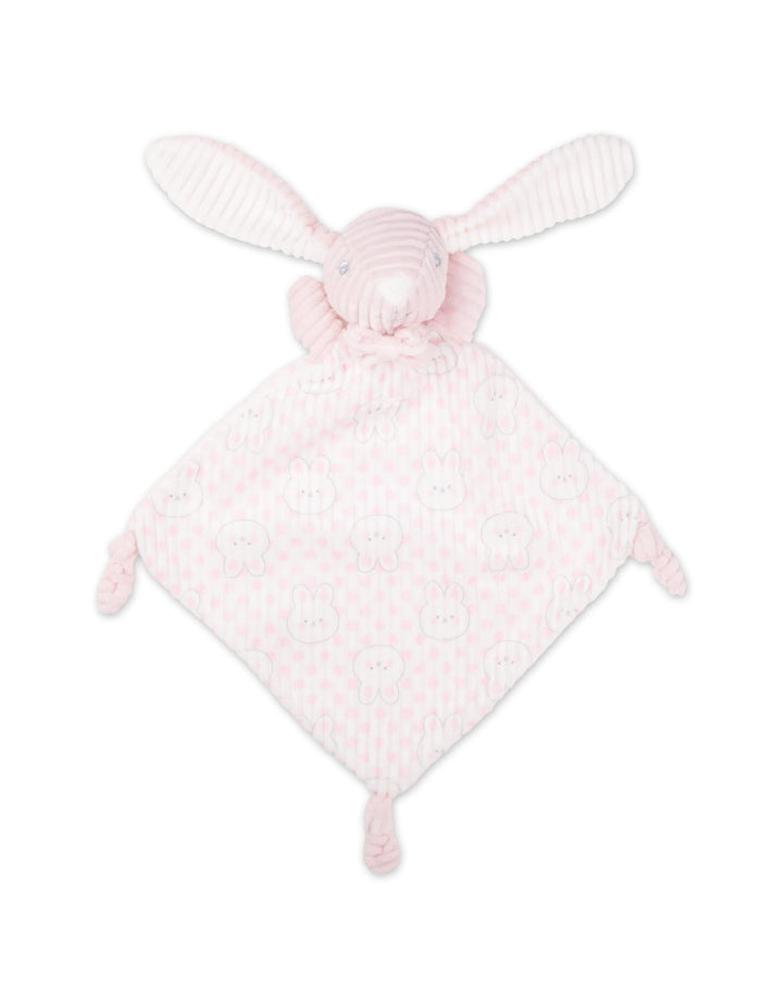 Newborn Girl Blanket with Soft Toy Bunny Light Pink at Zubaidas Best Baby and Kids Store in Pakistan