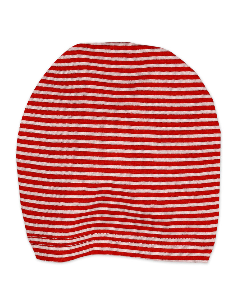 Newborn Girl Cap Flower Striped Red and White at Zubaidas Official Pakistan