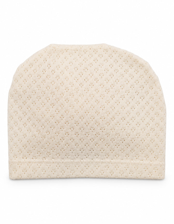 Newborn Girl Cap Rosette Cream at Zubaidas Official Pakistan
