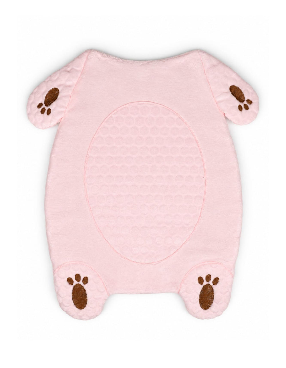 Newborn Girl Changing Mat with Pillow Bear Pink at Zubaidas Official Pakistan