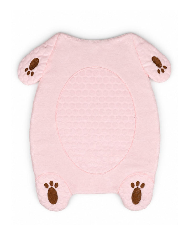 Newborn Girl Changing Mat with Pillow Bear Pink at Zubaidas Official Pakistan