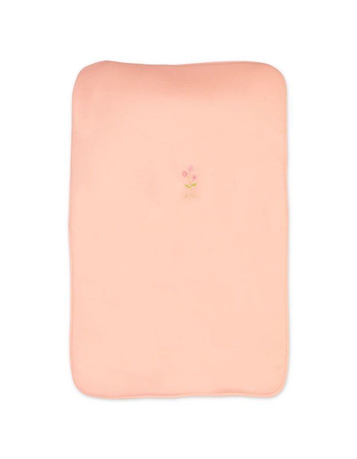 Newborn Girl Changing Sheet Bambies Peach Floral at Zubaidas