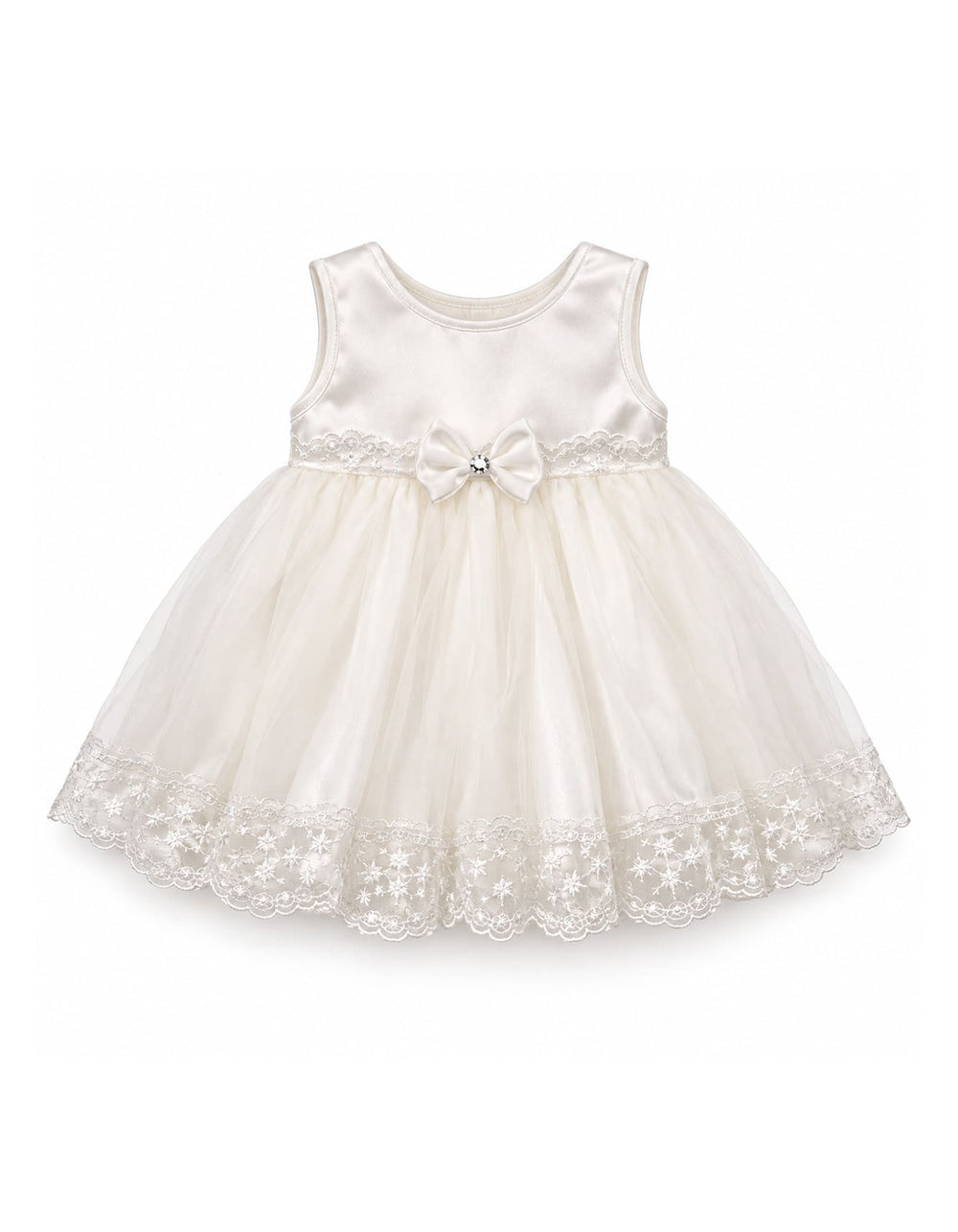 Newborn Girl Gift Set 4 Pcs Bow White at Zubaidas Official Pakistan