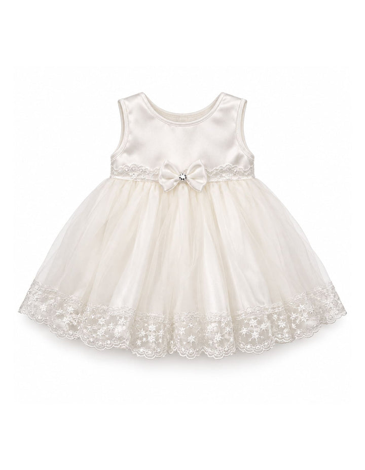Newborn Girl Gift Set 4 Pcs Bow White at Zubaidas Official Pakistan