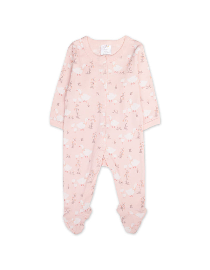 Newborn Girl Gift Set 8 Pcs Duck Theme Peach at Zubaidas Official Pakistan