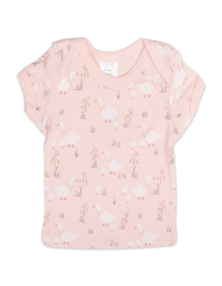 Newborn Girl Gift Set 8 Pcs Duck Theme Peach at Zubaidas Online Pakistan