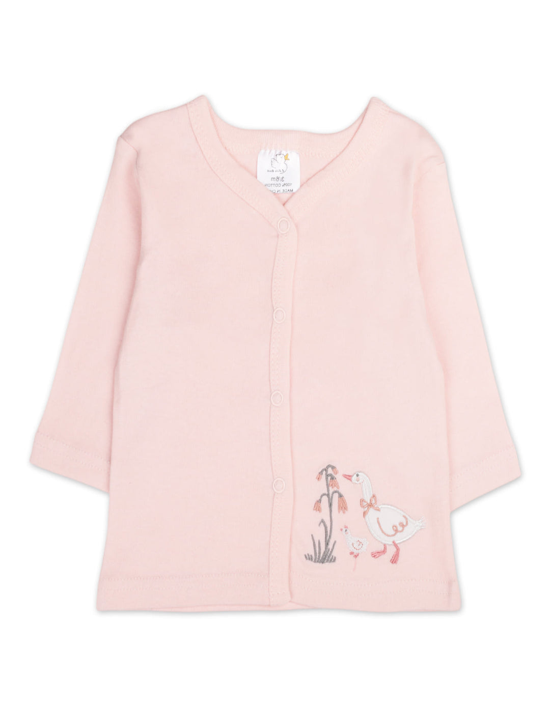 Newborn Girl Gift Set 8 Pcs Duck Theme Peach at Zubaidas Best Online Baby and Kids Store in Pakistan