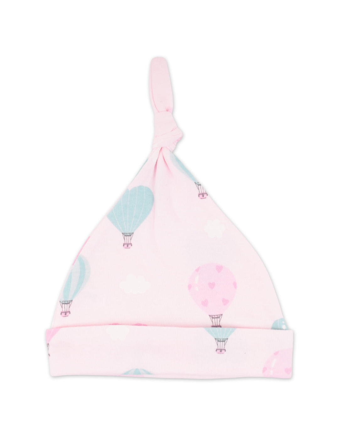 Newborn Girl Knotted Cap Pack of 3 Delightful Pink at Zubaidas Official Pakistan