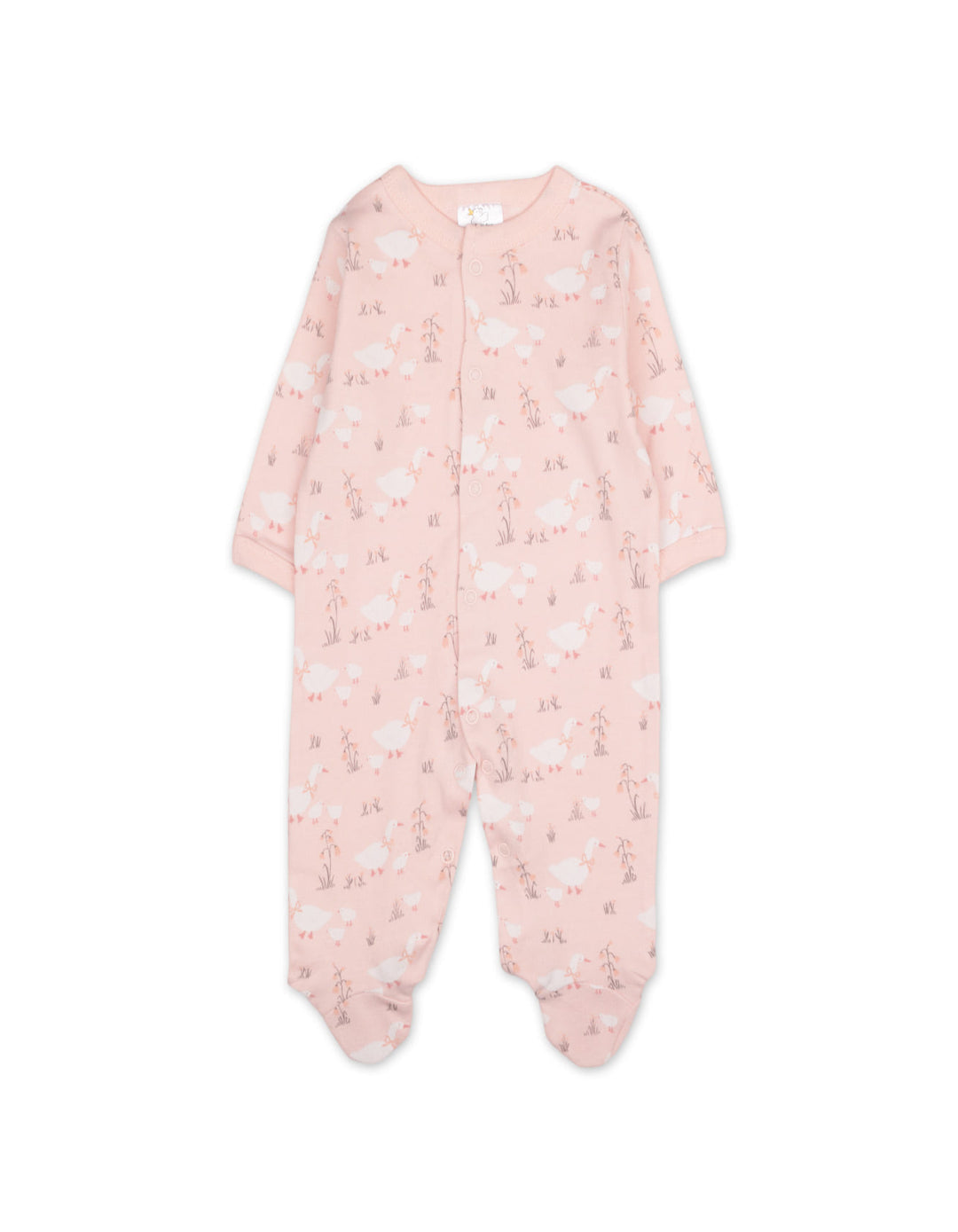 Newborn Girl Sleepsuit Pack of 3 Duck Garden at Zubaidas Online Pakistan