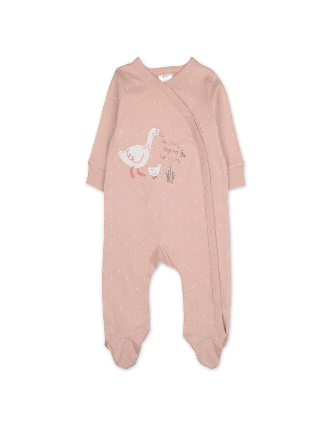 Newborn Girl Sleepsuit Pack of 3 Duck Garden at Zubaidas Best Online Baby and Kids Store in Pakistan