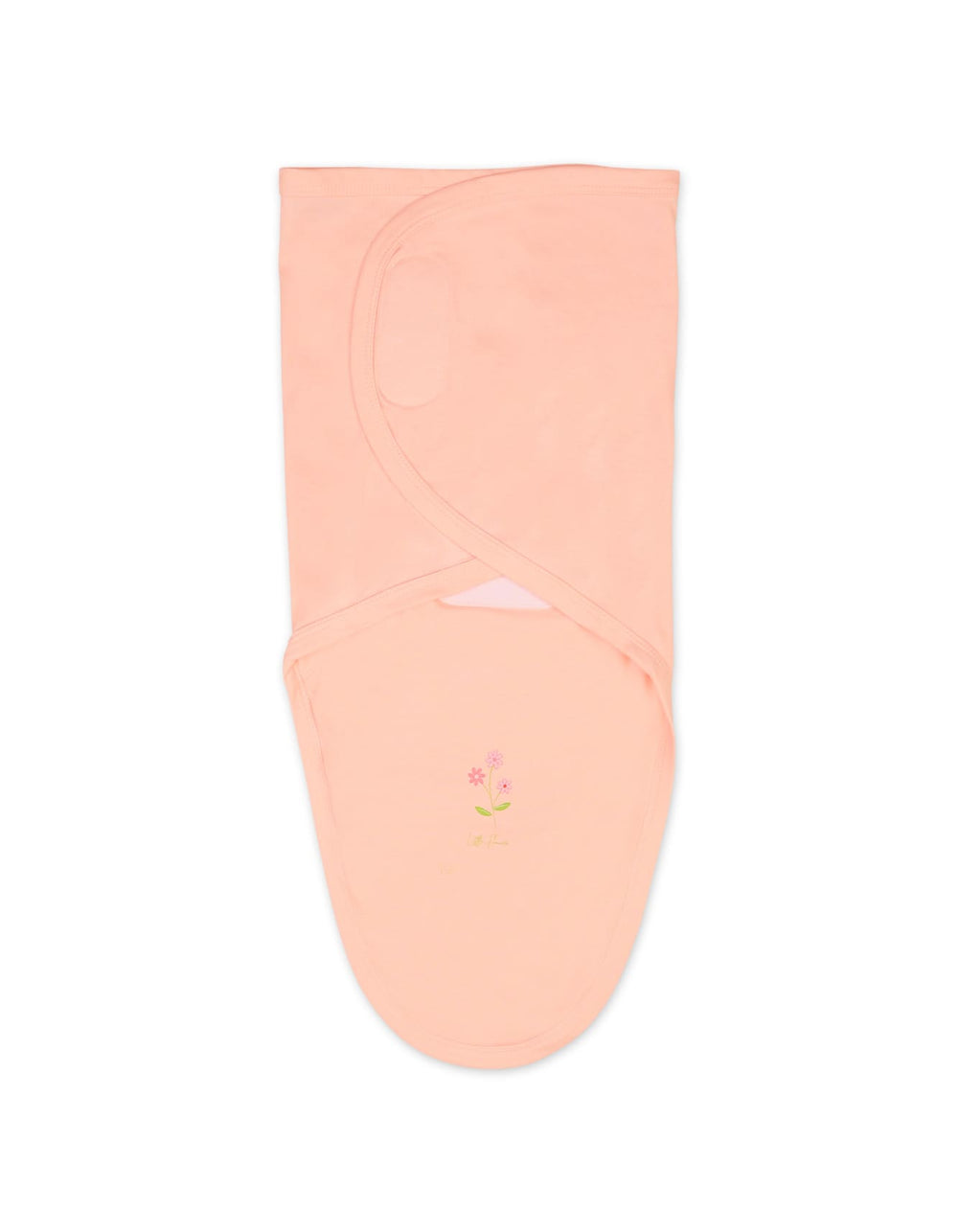 Newborn Girl Swaddling Sheet Bambies Peach Floral at Zubaidas Official Pakistan