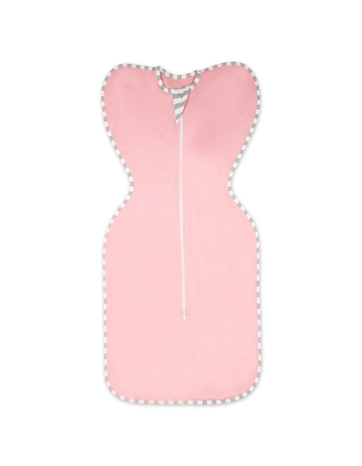Newborn Girl Zipper Swaddle Wrap Tea Pink at Zubaidas Official Pakistan