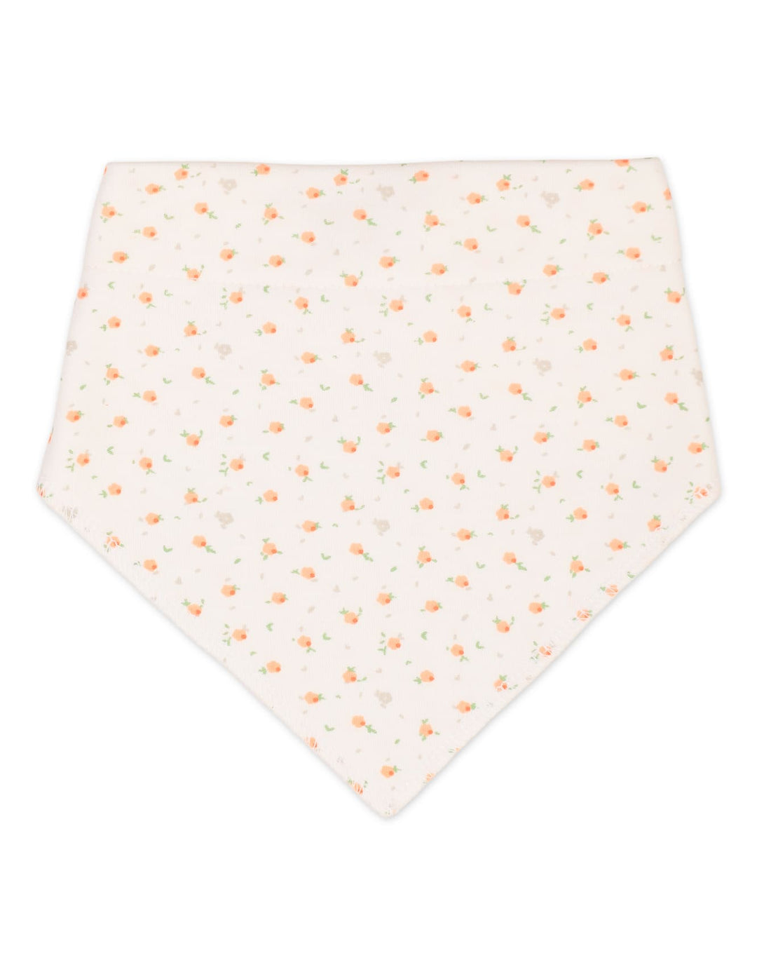 Newborn Girls Bibs Pack of 3 Bambies Peach Floral at Zubaidas Online Pakistan