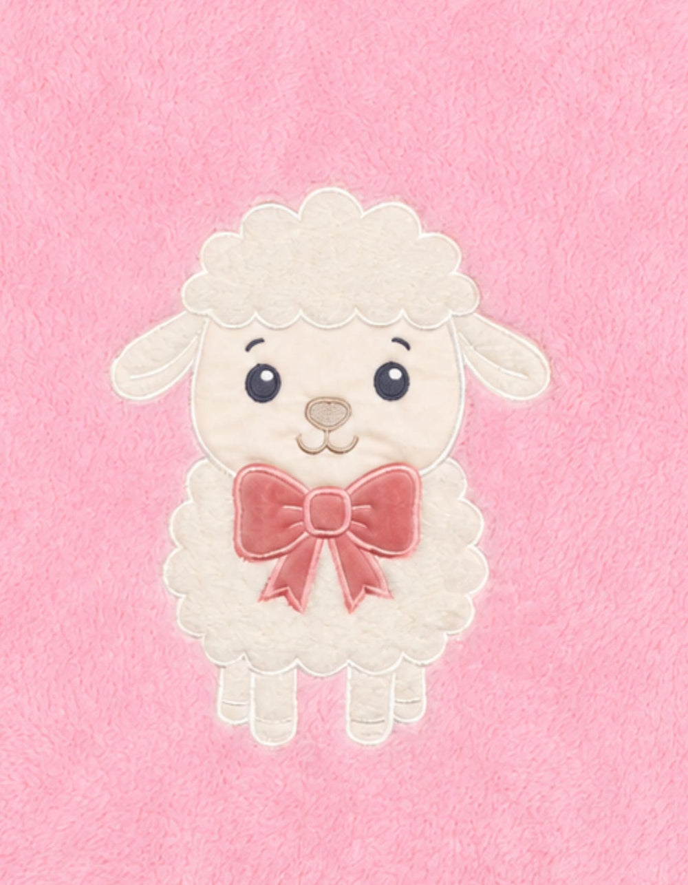 Newborn Girls Blanket Cute Lamb Pink at Zubaidas Official Pakistan