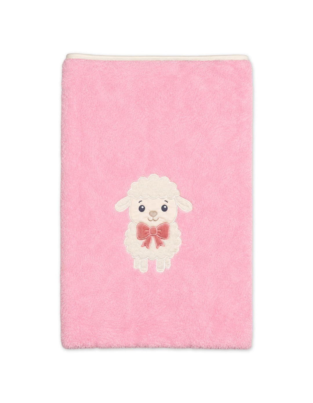 Newborn Girls Blanket Cute Lamb Pink at Zubaidas Online Pakistan