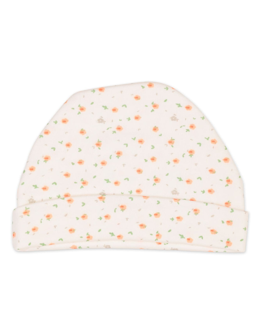 Newborn Girls Cap Pack of 3 Bambies Peach Floral at Zubaidas Online Pakistan