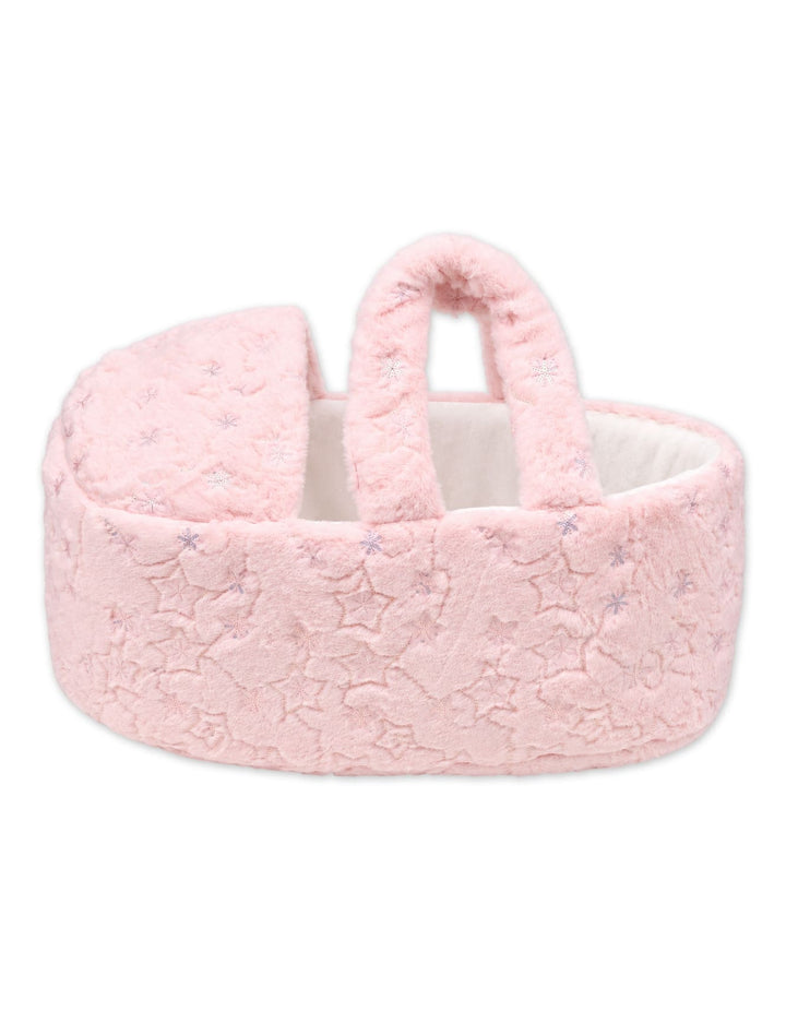 Baby Carry Crib Stars Pink at Zubaidas
