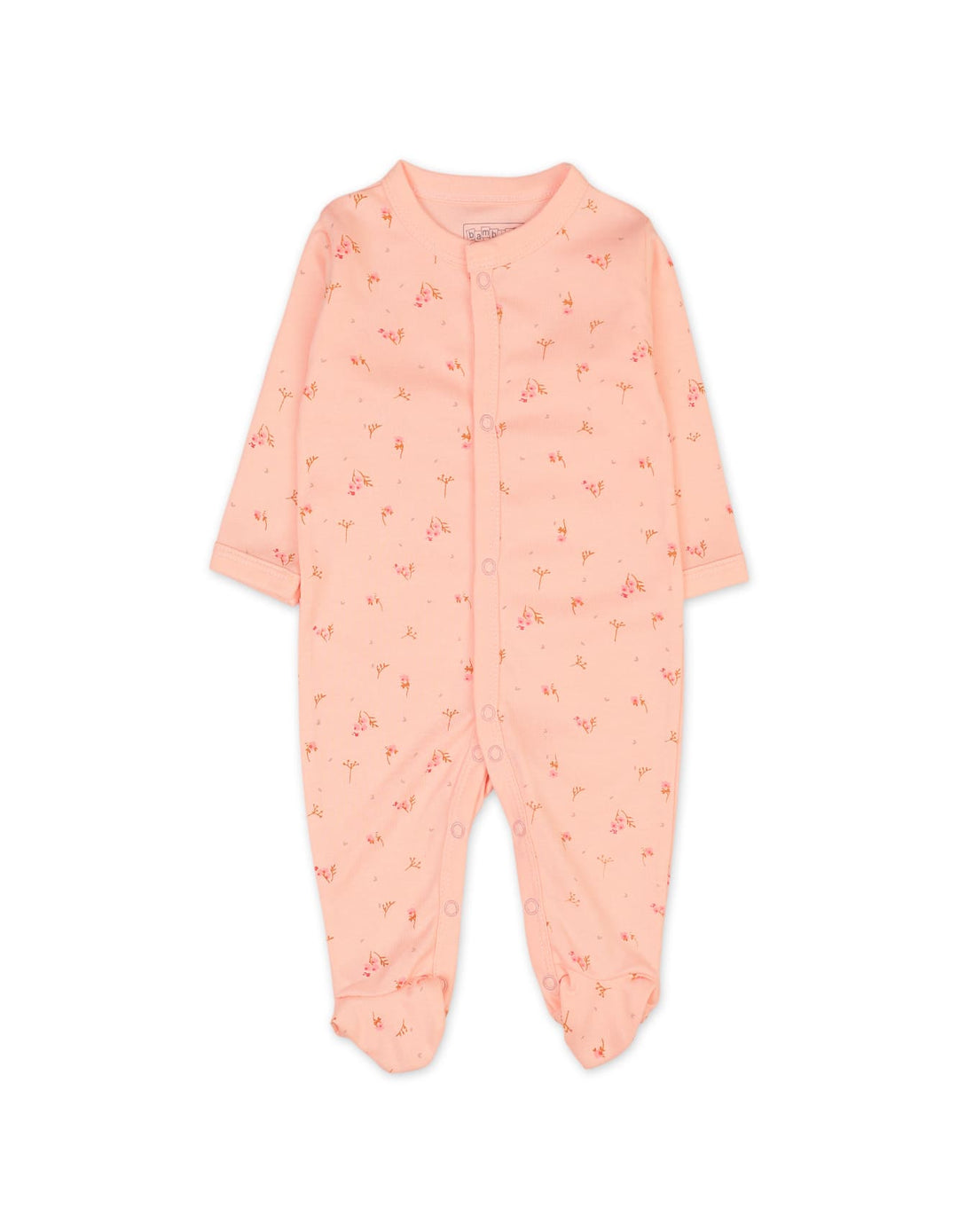 Newborn Girls Gift Set 7 Pieces Bambies Peach Floral at Zubaidas Official Pakistan