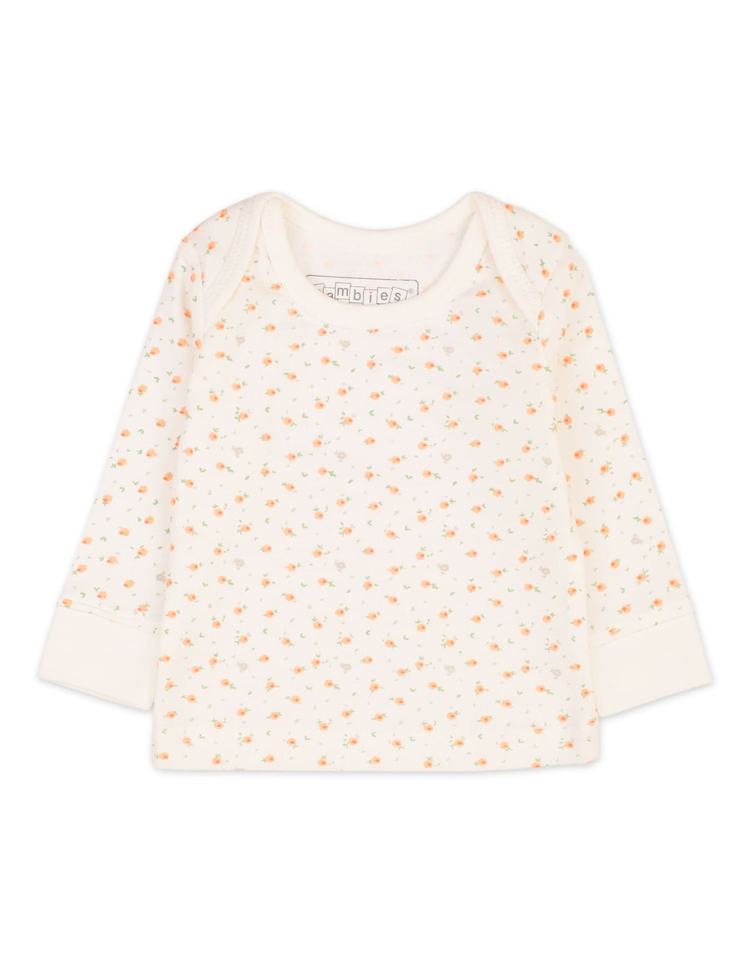 Newborn Girls Gift Set 7 Pieces Bambies Peach Floral at Zubaidas Best Online Baby Store in Pakistan