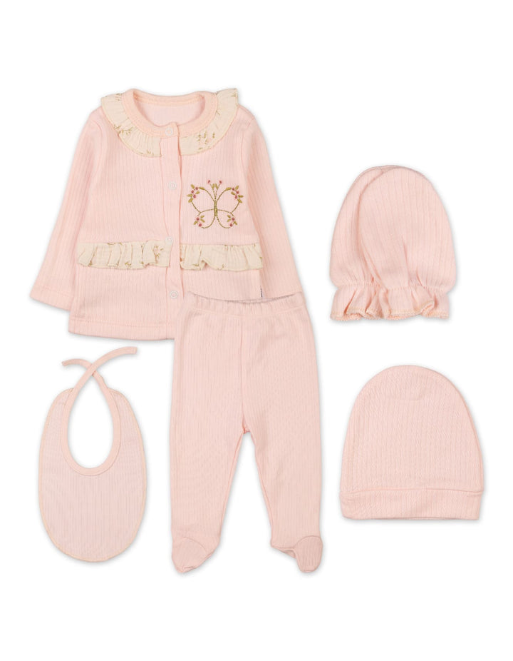 Newborn Girls Gift Set Butterfly Premium Turkish Collection at Zubaidas