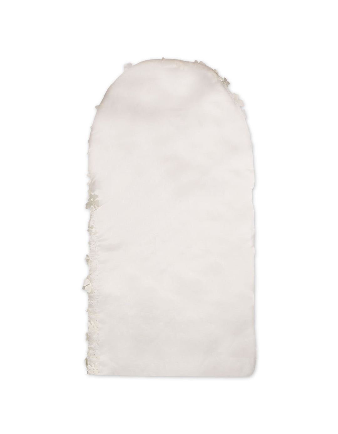 Newborn Girls Hooded Carry Nest White Flowers at Zubaidas Best Online Baby Kids and Moms in Pakistan