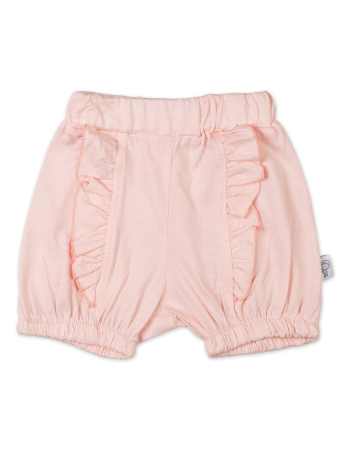 Baby Girls Summer Suit White and Peach Premium Turkish Collection at Zubaidas Number 1 Baby Store in Pakistan