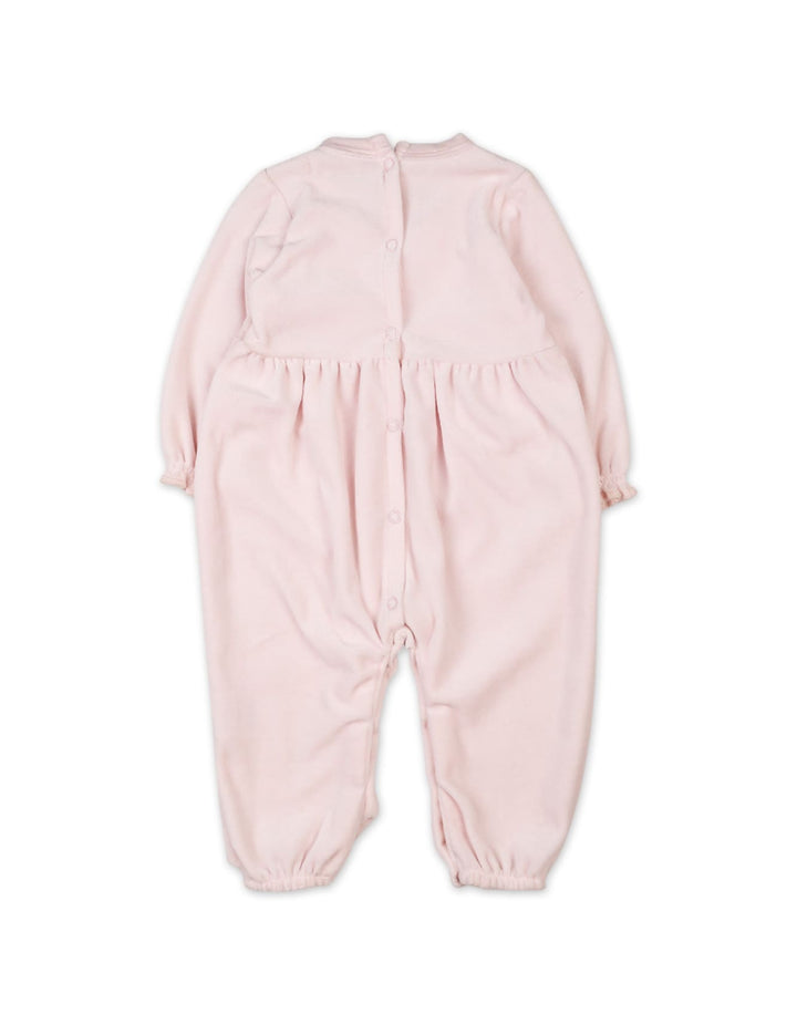 Newborn Girls Winter Romper Bambies Pink with Headband at Zubaidas Best babyshop Pakistan