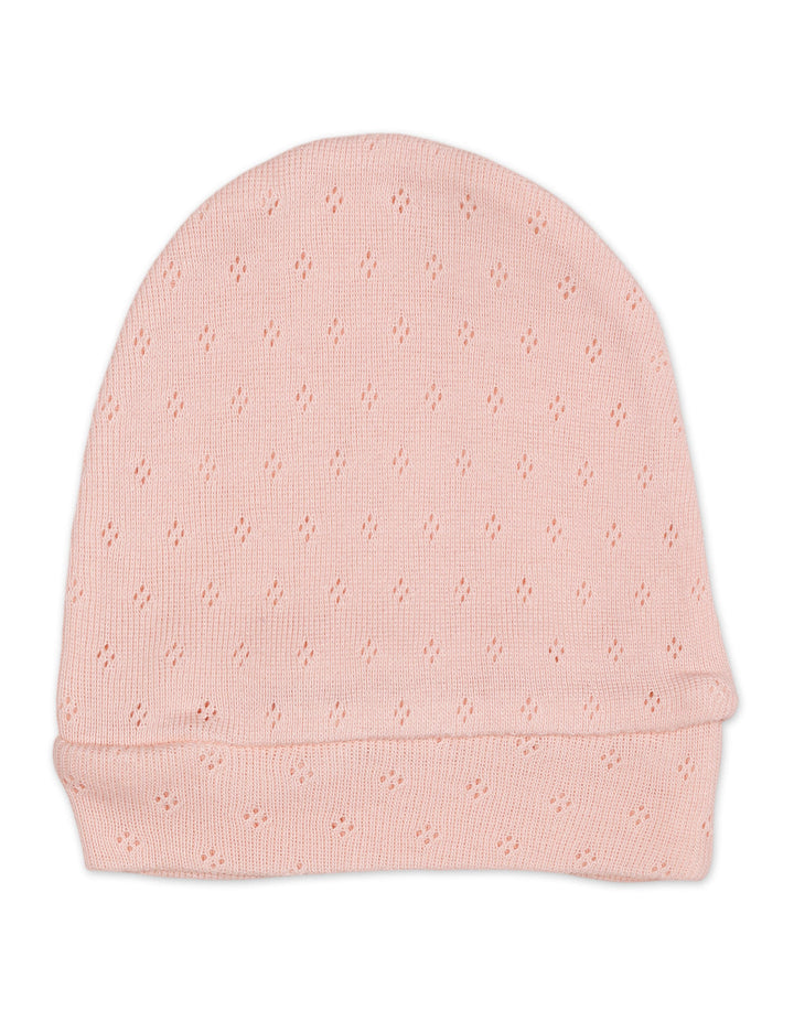Newborn Girls Winter Romper with Cap Pink at Zubaidas Best Online Baby Kids and Moms Store in Pakistan