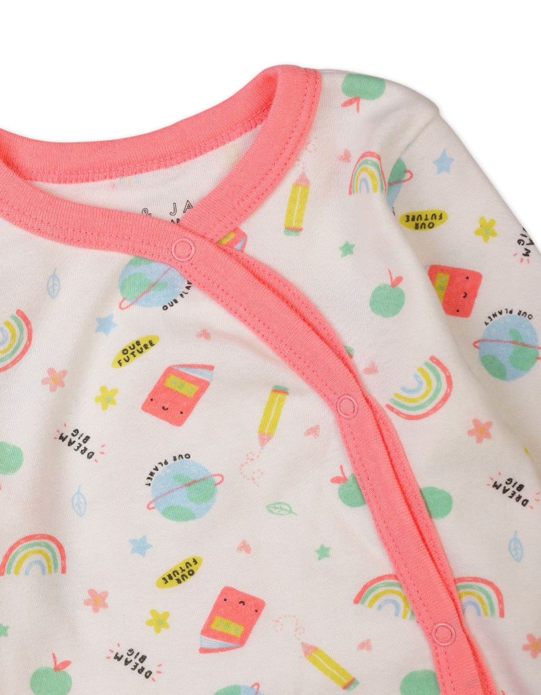 Newborn Girls Winter Suit Sets Bambies Dream Big Pink at Zubaidas Official