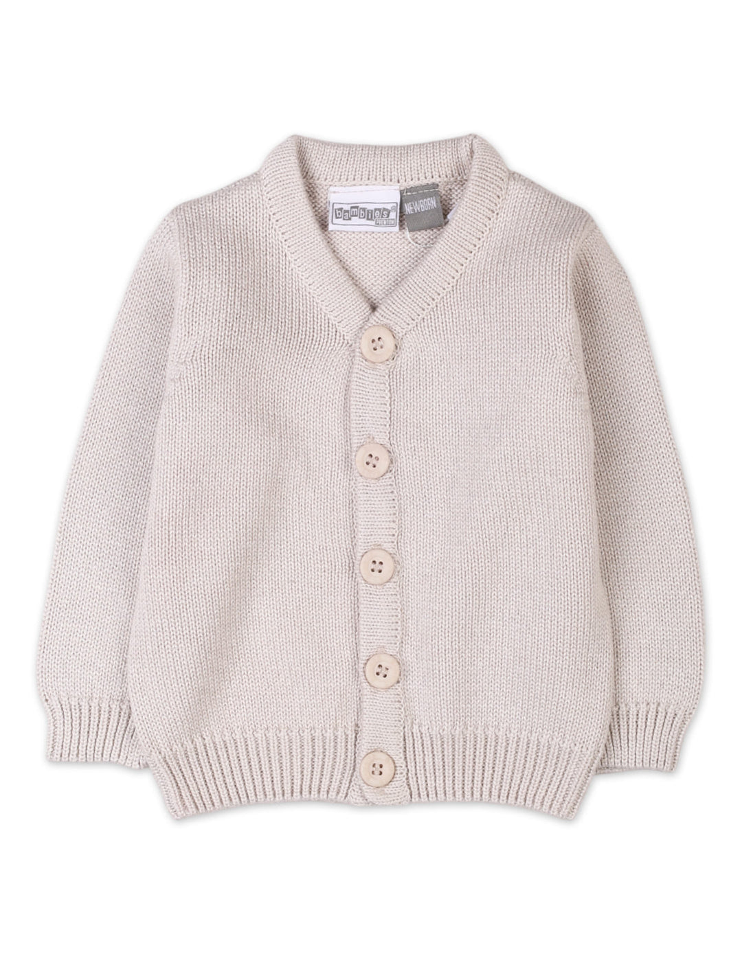 Newborn Girls Winter Sweater Cardigans Bambies Off White at Zubaidas