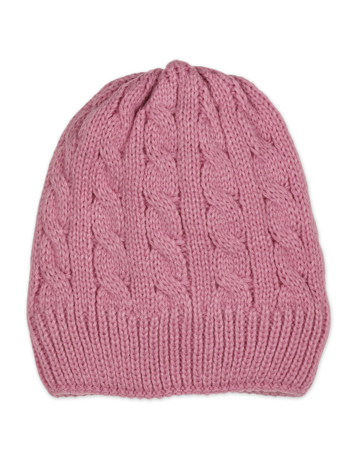 Newborn Girls Woolen Caps Pack of 3 Cable Knit Pattern at Zubaidas Best Online Baby and Kids Store in Pakistan
