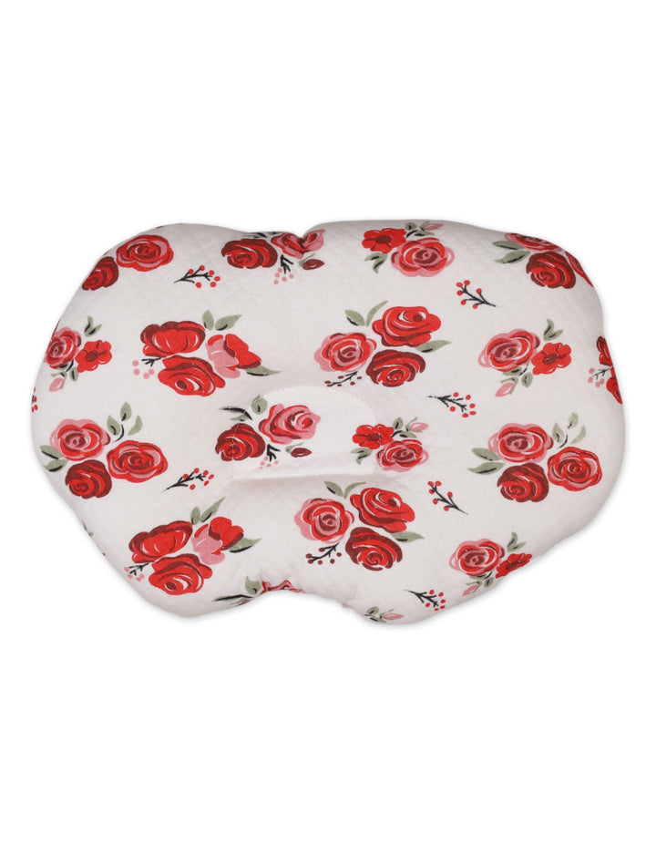 Newborn Head Shaping Pillow Rose at Zubaidas