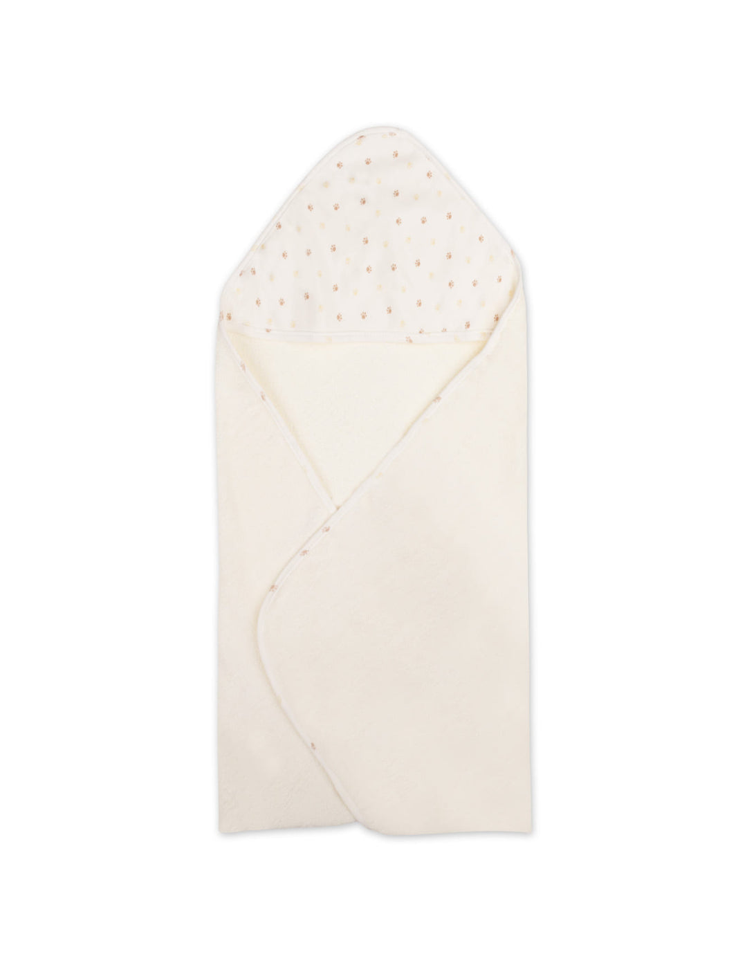 Newborn Hooded Bath Towel Pack of 2 Puppy Off White at Zubaidas Best Online Baby and Kids Store in Pakistan